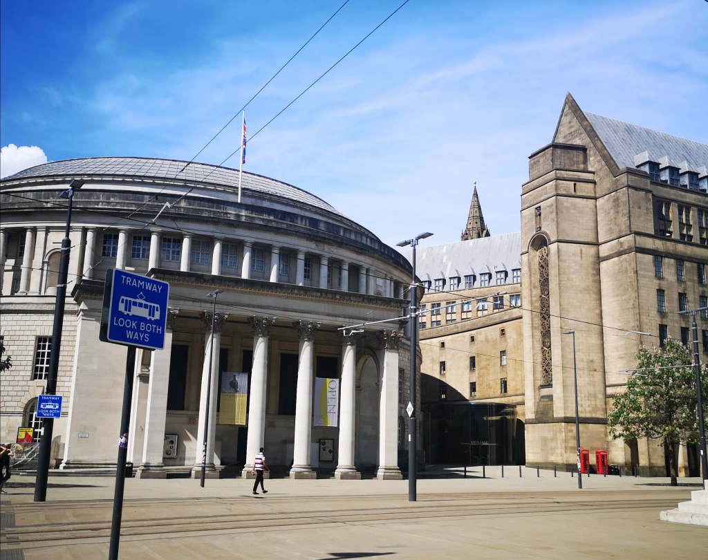Manchester Library in May 2020 (Copyright: Nicola Semple)