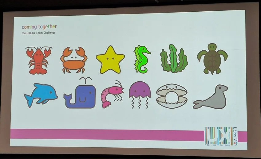 UXLibs 2023 Conference Team Challenge Animals